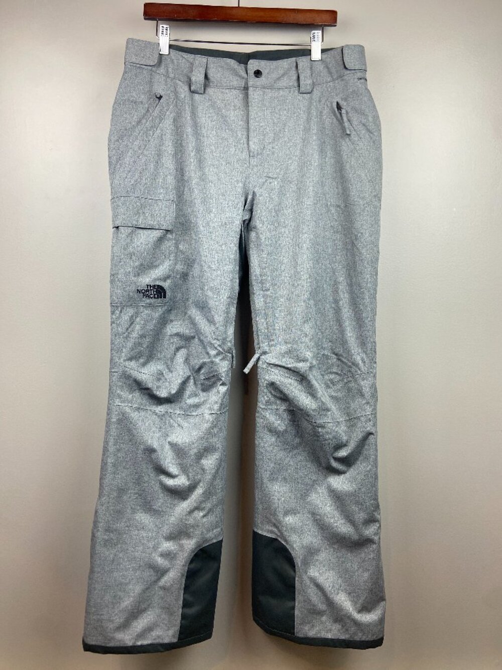 The North Face Womens Freedom Dry Vent Snow Pants Gray Size XL Winter Snow Cold